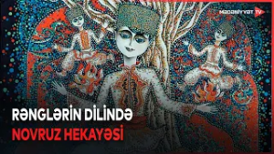 Xalq rəssamı Arif Hüseynovun fırçasında Novruzun rəngləri