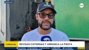 Minsa inspecciona cisternas que participarán en carnavales de Santiago