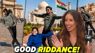 He Danced at a WW2 Memorial... Now He Just SELF-DEPORTED Back to India!