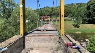 Lanovou lávku v Lázkách čeká generální oprava
