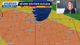 Chicagoland faces enhanced severe storm risk Tuesday