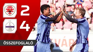 OTP Bank Liga: Kisvárda Master Good–Újpest FC 2–4 | összefoglaló