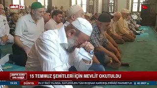 15 Temmuz Şehitleri için Mevlit Okutuldu