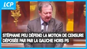 Stéphane Peu défend la motion de censure déposée par la gauche hors PS - 2/02/2026