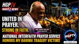 National Interfaith Prayer Service Honors Mv Barima Tragedy Victims