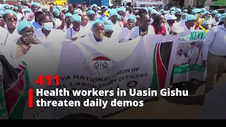 Health workers in Uasin Gishu threaten daily demos
