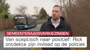 Rick kreeg meer vertrouwen in de lokale politiek | Omroep Flevoland