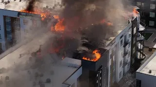 Hundreds displaced after Midvale apartment complex fire