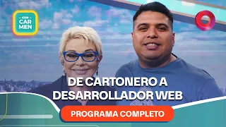 Alejandro, from cardboard collector to web developer | #WithCarmen Full - 07/29 - El Nueve