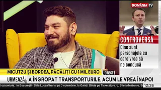 Stand-up comedy scandal! How Micutzu and Cătălin Bordea lost €1 million