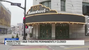 Residents react to B&B Theatre closing in downtown KC