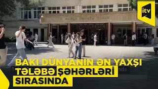 Bakı “Dünyanın ən yaxşı tələbə şəhərləri” reytinqində ilk 100-lükdə