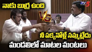 Heated Argument Between YCP Botsa And Ministers Payyavula And Anam In AP Council || TV5 News