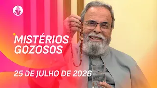 Terço de Aparecida com Pe. Antonio Maria - 25 de julho 2026 [Mistérios Gozosos]