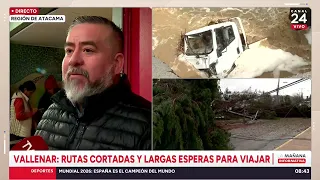 Passengers stranded at Vallenar Terminal for over 24 hours