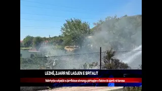 LEZHË, ZJARR NË LAGJEN E SPITALIT