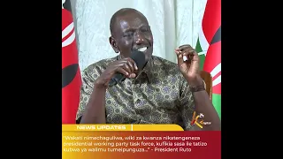 "As of now, we have reduced the major teacher shortage..." - President Ruto