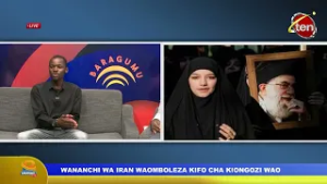 IRAN  YAOMBOLEZA HUKU IKIJIBU MAPIGO