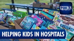 West Haven family honors crash victim by helping hospitalized kids