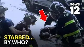 Firefighters responding to gas leak rush to save Bronx stabbing victim