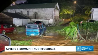 Severe storms impact Georgia communities