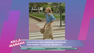Bermuda shorts are making a strong comeback and setting a trend | In the Morning