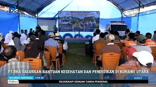 PT BKA DISTRIBUTES HEALTH AND EDUCATION AID IN NORTH KONAWE