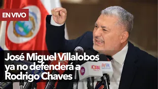 José Miguel Villalobos leaves Rodrigo Chaves' defense after resigning from the Bar Association