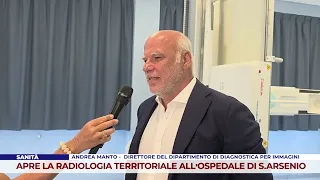 SANITÀ. APRE LA RADIOLOGIA TERRITORIALE ALL’OSPEDALE DI S.ARSENIO