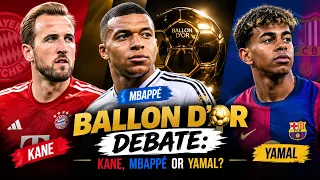 Ballon d'Or Debate: Kane, Mbappé or Yamal? | Sports Reel