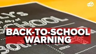 Back-to-school photos could put your child at risk, sheriff warns