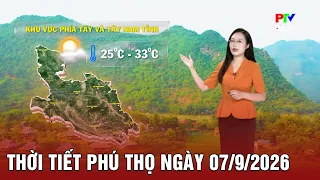 Phu Tho Weather Forecast for September 7, 2026 |