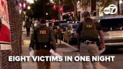 One killed, seven wounded in five overnight DC shootings