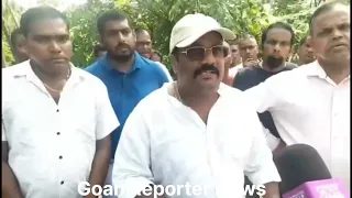 Goan Reporter:CRZ inspection held at Ashford site in Mobor-Cavelossim with MLA, Panchayat & locals.