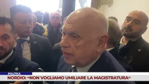 POLITICA. NORDIO: “NON VOGLIAMO UMILIARE LA MAGISTRATURA”