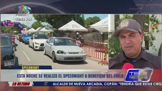 This afternoon and night, 1/4 Mile Speed Night on 8th Street in La Ceiba for the benefit of CRILA