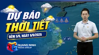 Weather Forecast for the Night of 9/5 and Day of 9/6/2026