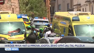 Pleads not guilty to attempting to kill two police officers
