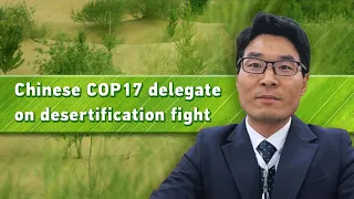 Chinese COP17 delegate on desertification fight