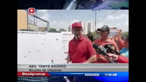 Alcaldía de Iribarren ejecuta plan de asfaltado en la parroquia Unión