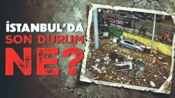 TRT Haber captures the destruction left behind by the flood in Istanbul