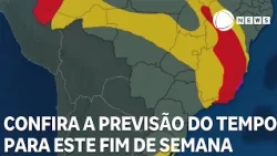 Check the weather forecast for the entire country this weekend