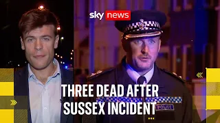 Three family members dead  after incident in Shoreham