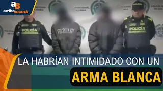 Capturan a dos hombres tras robar a una mujer en Barrios Unidos | CityTv
