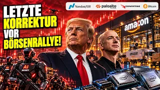 Stay calm - stay prepared! Nasdaq 100, Gold, Palo Alto, CrowdStrike, Amazon, Bitcoin checked