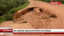 Agabuutikidde   Oluguudo lwa Ggobero luggaddwa  Omugga Mayanja gwawaguzza  Balabudde abasaanyaawo en