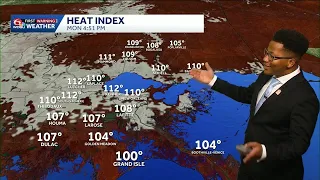 Extreme Heat Warning: Louisiana and Mississippi keeps the heat in the weather forecast next week
