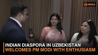 ‘We Are Very Excited’: Indian Diaspora Welcomes PM Modi in Tashkent