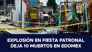 Explosion in Temascalcingo leaves 10 dead and over 60 injured during patron saint festival