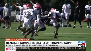 Bengals prepare for joint practice with Bears